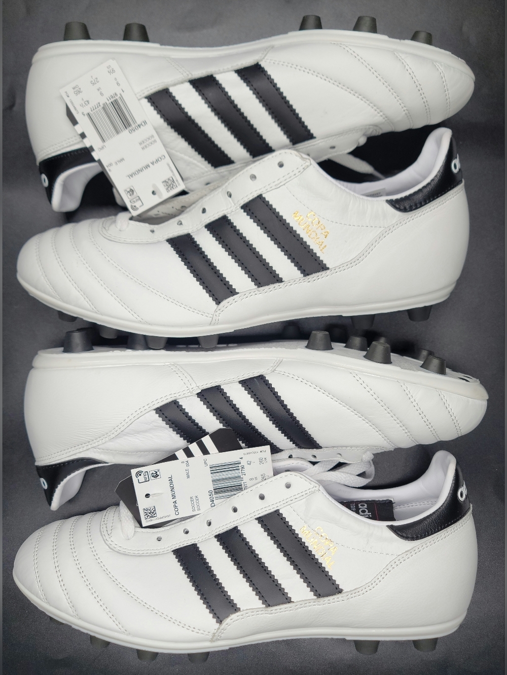 Adidas Copa Mundial Soccer Cleats Lot Of 2 Sz 8.5-9.5 Men New